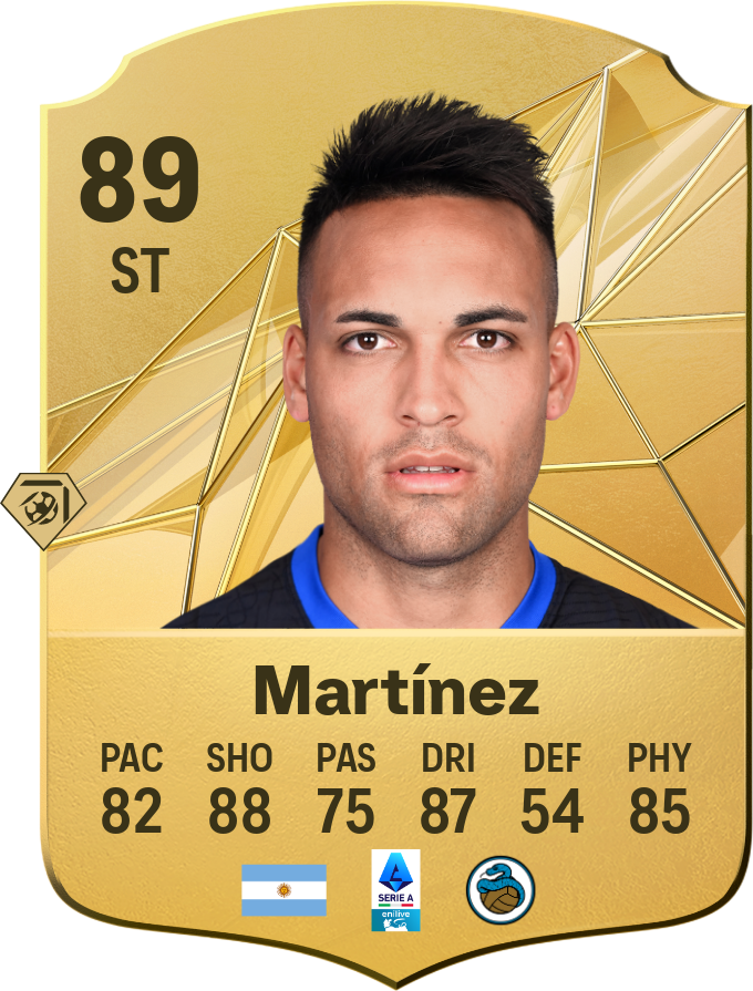 Lautaro Martínez 87 ST resmi EA FC 26 kartı