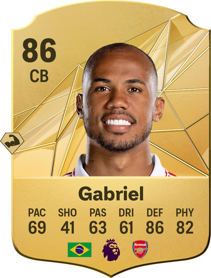 Gabriel 89 CB resmi EA FC 26 kartı
