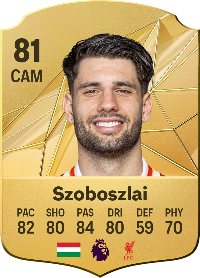 Dominik Szoboszlai 86 CAM resmi EA FC 26 kartı