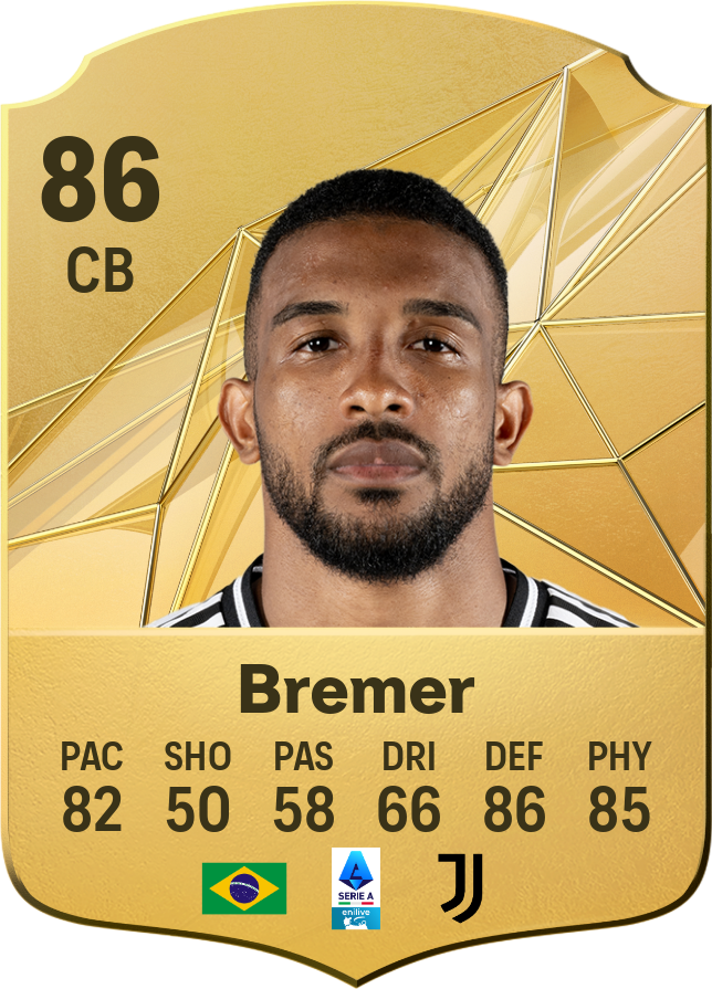 Bremer 86 CB resmi EA FC 26 kartı