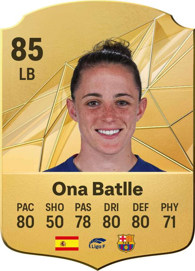 Ona Batlle 87 RB resmi EA FC 26 kartı