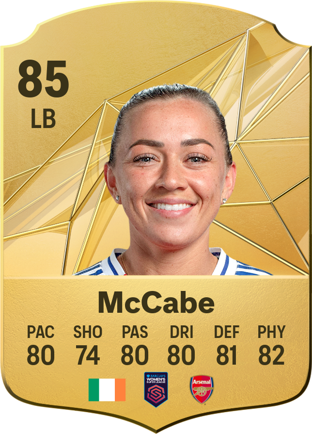Katie McCabe 86 LB resmi EA FC 26 kartı