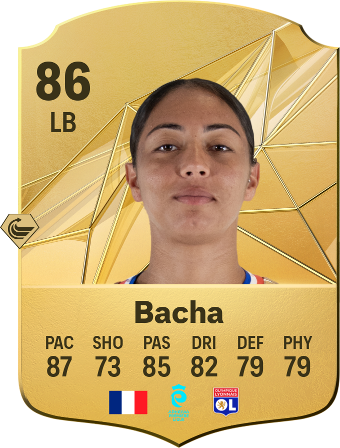 Selma Bacha 86 LB resmi EA FC 26 kartı