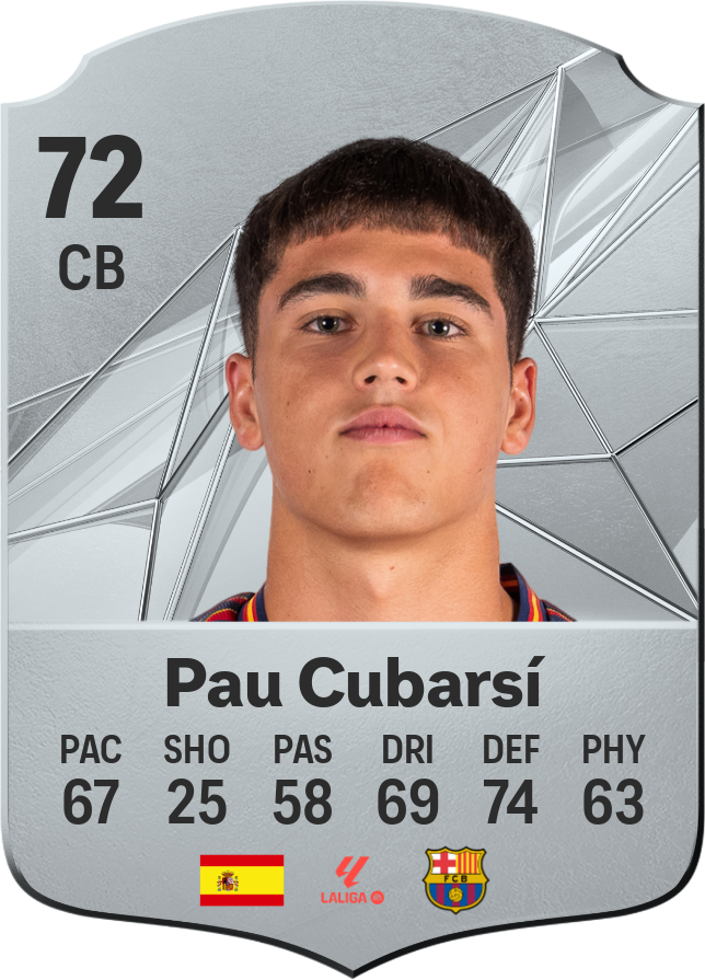 Pau Cubarsí 86 CB FC 27 Altın kartı