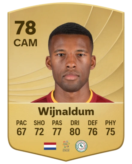 Georginio Wijnaldum EA SPORTS FC™ 26 選手レート