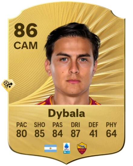Paulo Dybala EA SPORTS FC™ 26 選手レート