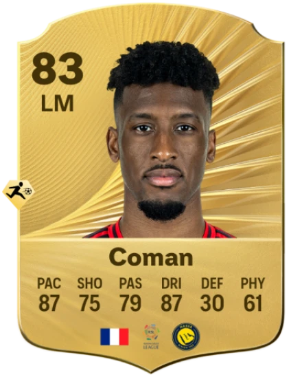 Player card