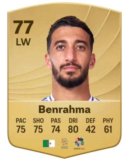 Player card