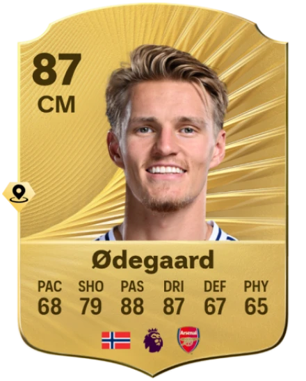 Martin Ødegaard EA SPORTS FC™ 26 Player Ratings