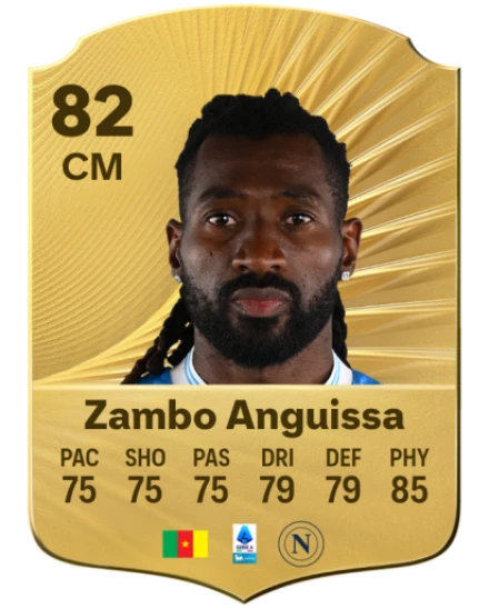 André-Franck Zambo Anguissa EA SPORTS FC™ 26 選手レート