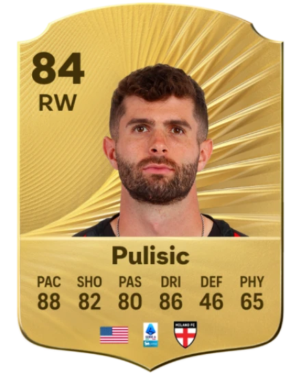 Christian Pulisic EA SPORTS FC™ 26 選手レート