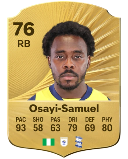 Player card