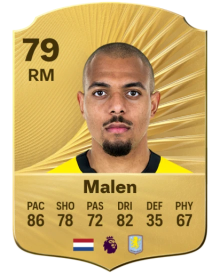 Donyell Malen EA SPORTS FC™ 26 Player Ratings