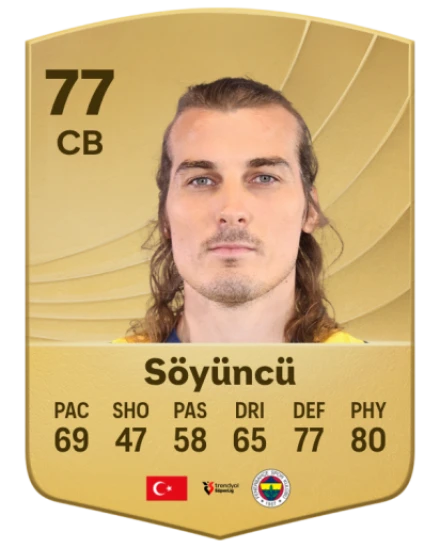 Player card