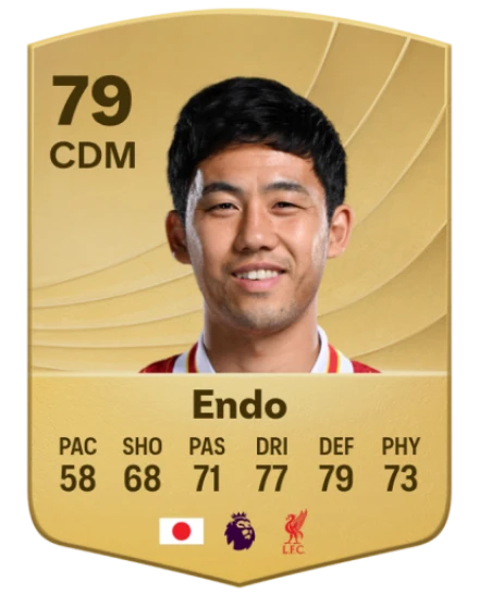 Wataru Endo EA SPORTS FC™ 26 選手レート