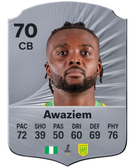 Player card