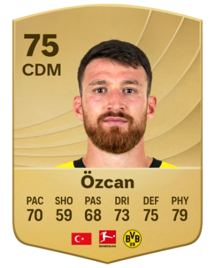 Salih Özcan EA SPORTS FC™ 26 Player Ratings