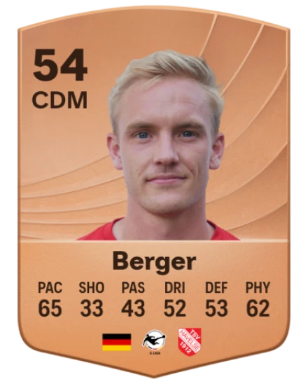 Johann Berger card