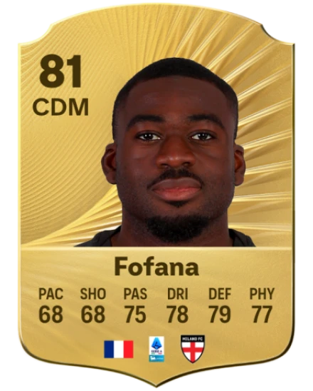 Player card