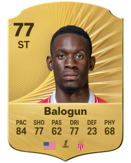 Player card