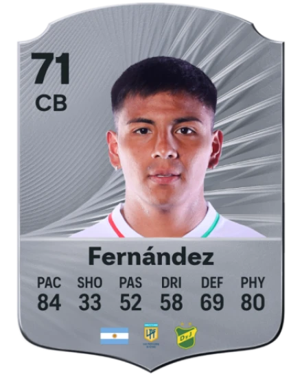 Player card