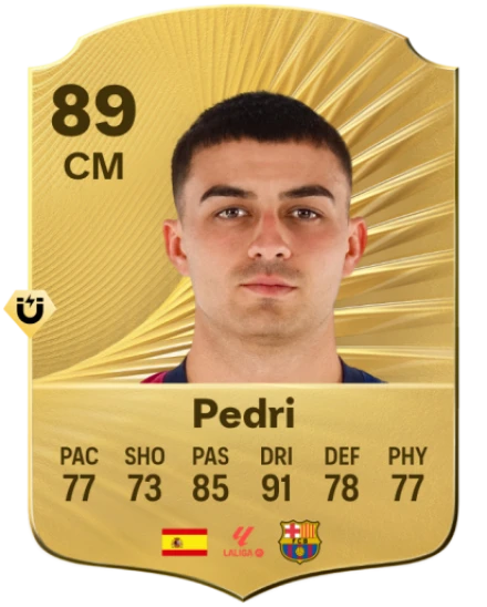 Pedri EA SPORTS FC™ 26 選手レート