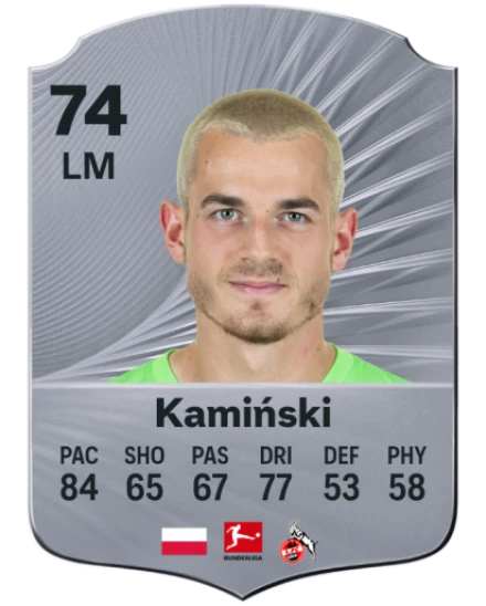 Jakub Kamiński EA SPORTS FC™ 26 選手レート