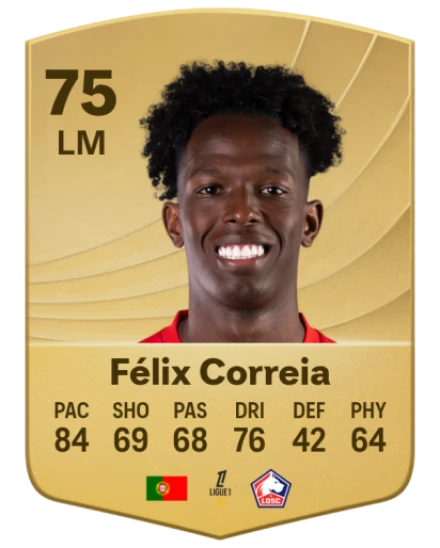 Félix Correia EA SPORTS FC™ 26 選手レート