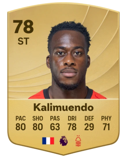 Player card