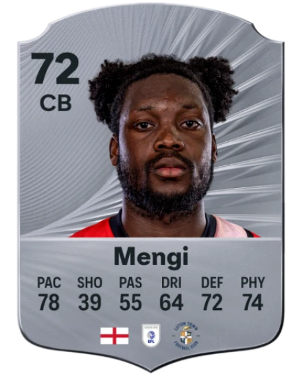 Player card