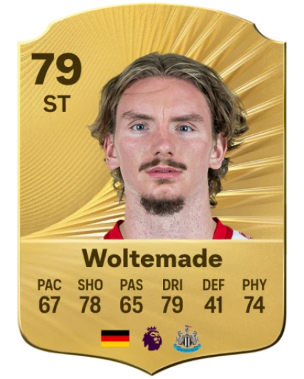 ニュカッスルユにフォムホーム25/26 ヴォルテマーデCL ニューカッスル 25/26 ニック・ヴォルテマーデ 公式ユニフォーム