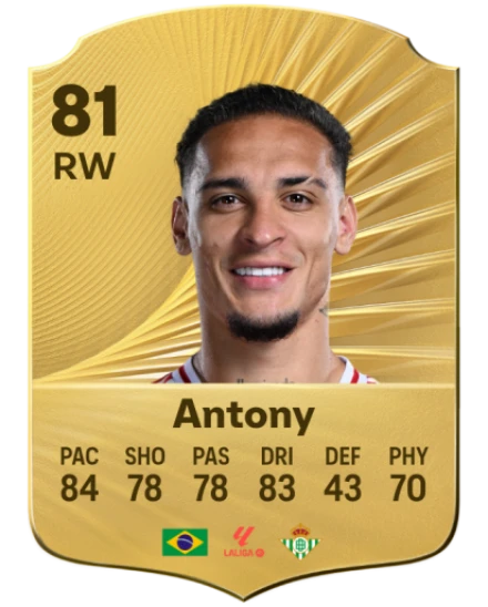Antony EA SPORTS FC™ 26 選手レート