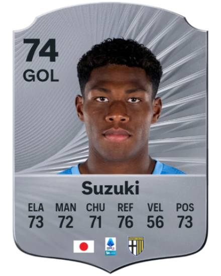 Zion Suzuki EA SPORTS FC™ 26 Notas de atleta