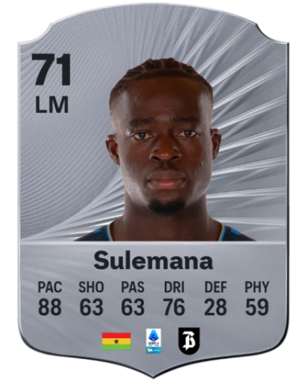 Player card