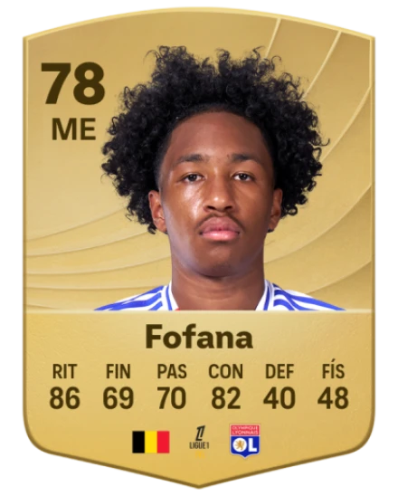 Malick Fofana EA SPORTS FC™ 26 Notas de atleta