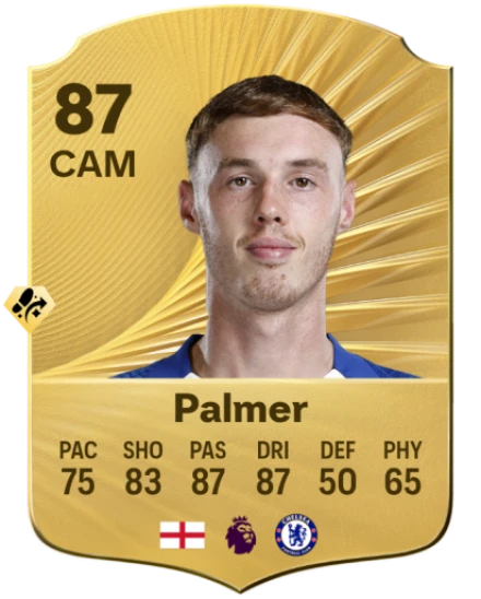 Cole Palmer EA SPORTS FC™ 26 選手レート