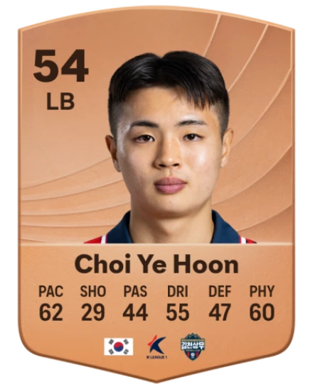 Ye Hoon Choi card