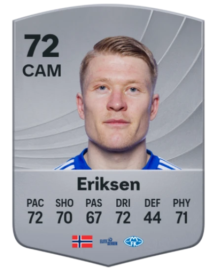 ブレントフォード エリクセン Kristian Eriksen EA SPORTS FC™ 26 選手レート