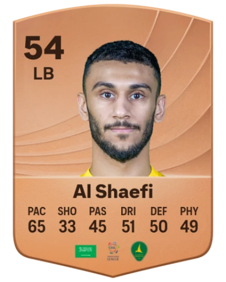 Ali Al Shaefi card