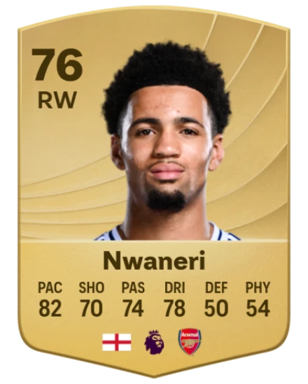 アーセナル NWANERI 53 アーセナル NWANERI 53 Ethan Nwaneri has been given the