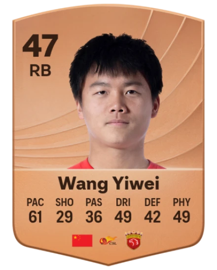 Yiwei Wang card