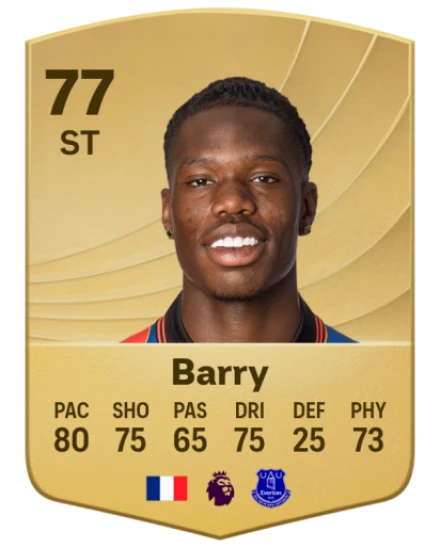 Player card