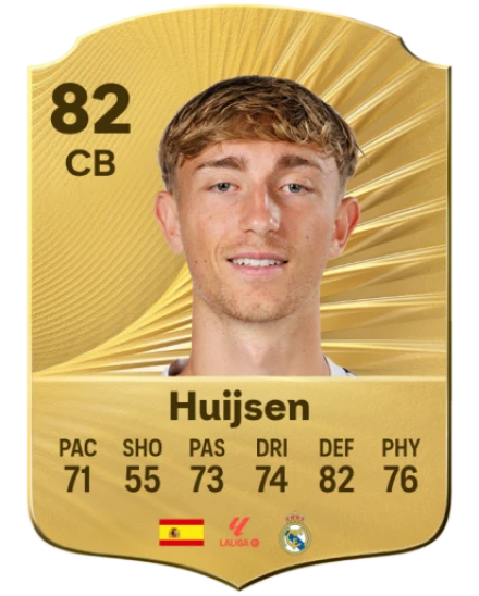 Dean Huijsen EA SPORTS FC™ 26 Player Ratings