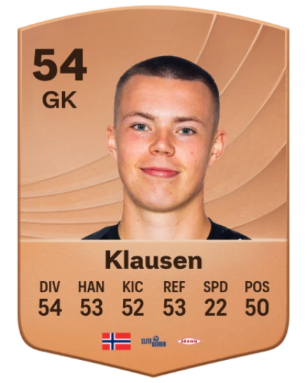 Mathias Engevik Klausen card