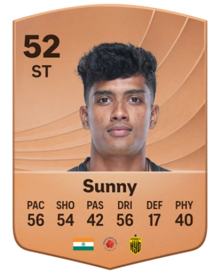 Joseph Sunny card