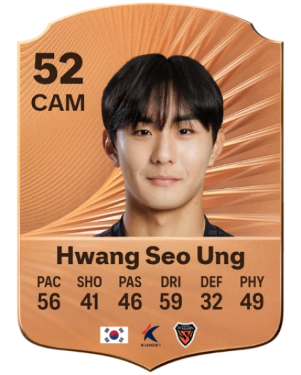 Seo Ung Hwang card