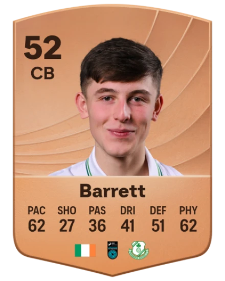 Cian Barrett card
