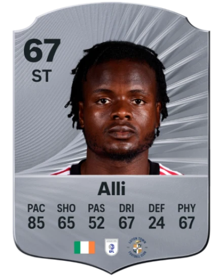 Player card
