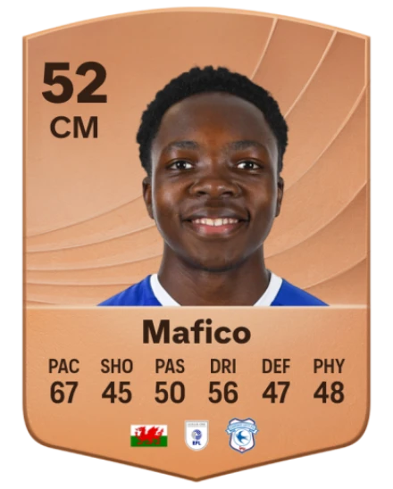 Dakarai Mafico card