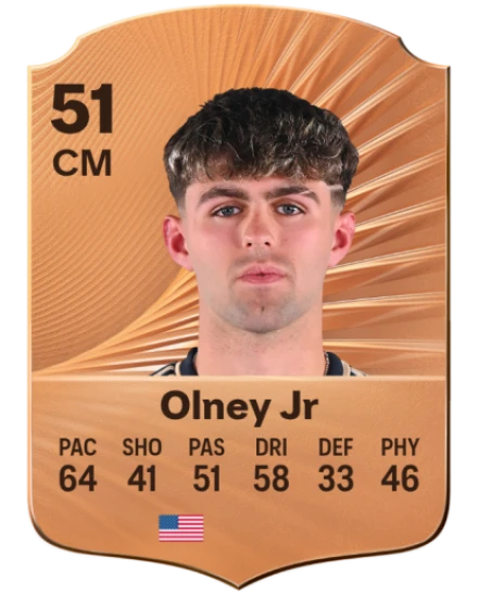 CJ Olney Jr card